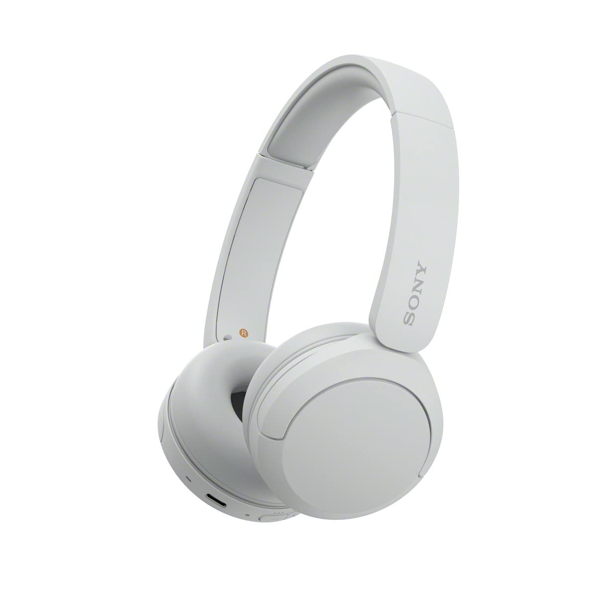 Sony WH-CH520 Wireless On-Ear Bluetooth Headphones with Microphone, White