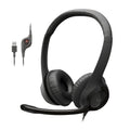 Logitech H390 Wired Headset PC/Laptop Stereo Headphones, USB-A, Black