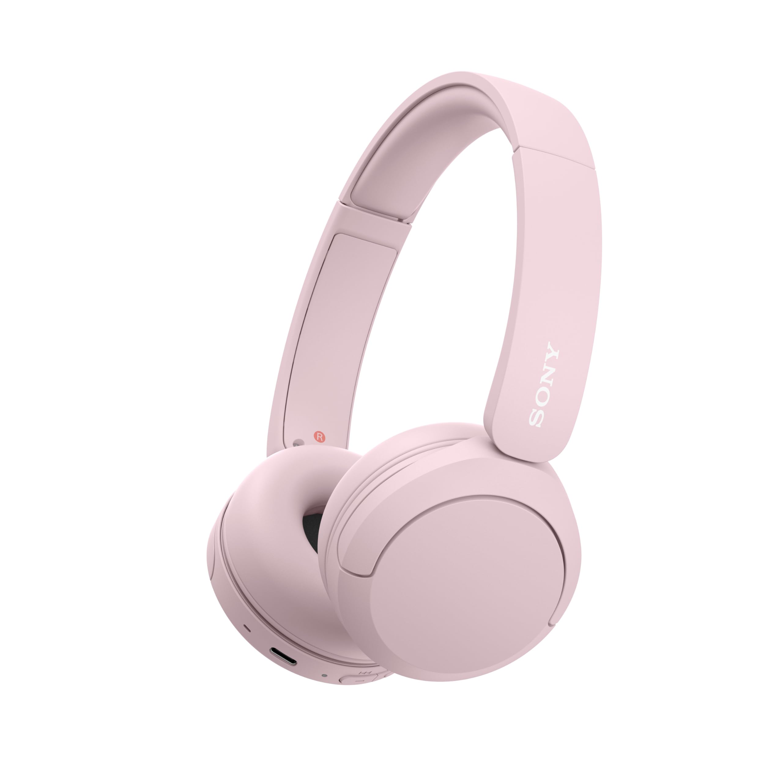 Sony WH-CH520 Wireless On-Ear Bluetooth Headphones with Microphone, White